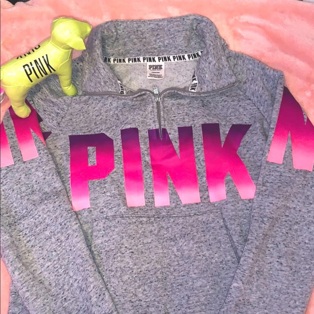 Victoria’s Secret PINK quarter zip fleece